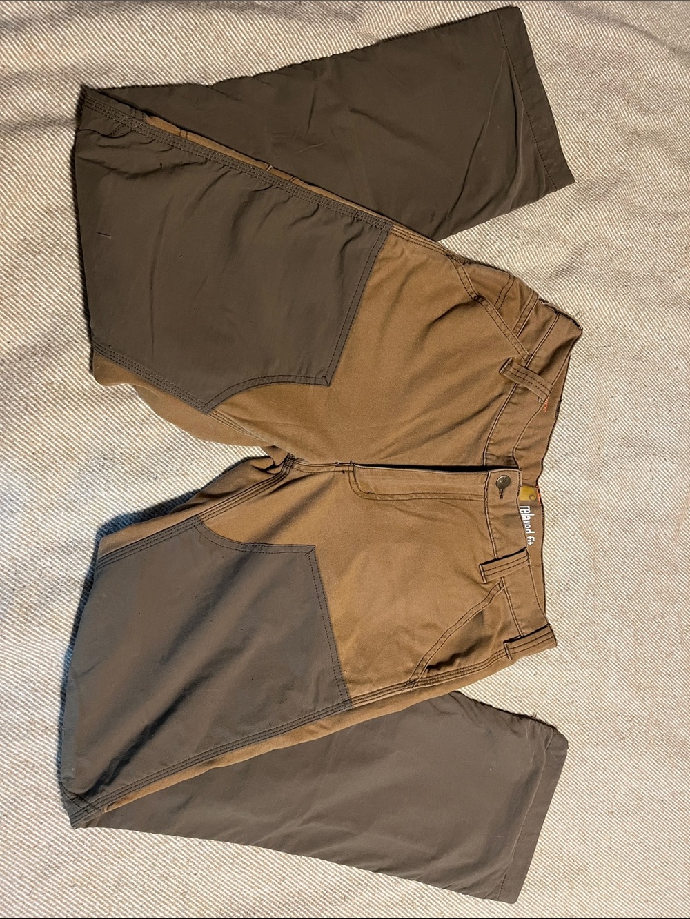 Carhartt Two-Tone Brown Cargo Work Pants